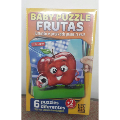 Jogo Baby Puzzle - Quebra Cabeça - Grow em Promoção na Americanas