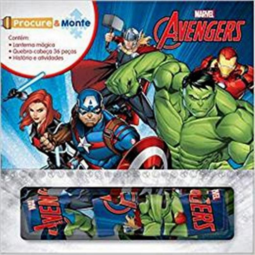 Jogo De Quebra Cabeca Infantil Etitoys Disney Vingadores