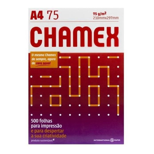 Papel A4 Sulfite Chamex Office 210X297 75G Resma 500 Folhas é boa?