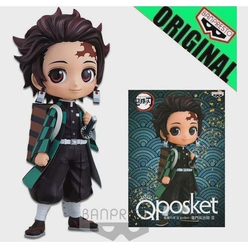 Boneco Demon Slayer Kimetsu no Yaiba Giyu Tomioka Q Posket Bandai Banpresto