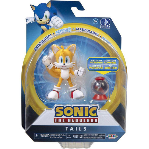 Boneco Tails Articulado10cm Sonic The Hedgehog F0066-2 - Fun em Promoção na  Americanas