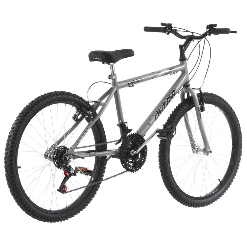 Bicicleta feminina preta aro 24 18 marchas pro tork ultra ultra bikes