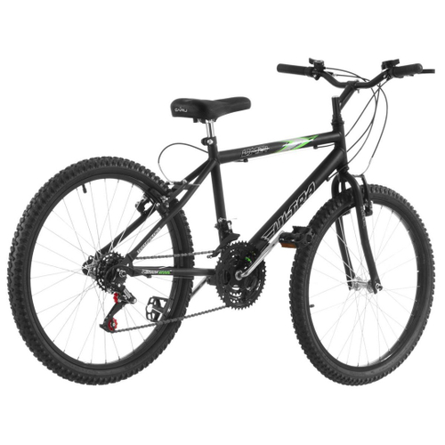 Bicicleta feminina preta aro 24 18 marchas pro tork ultra ultra bikes