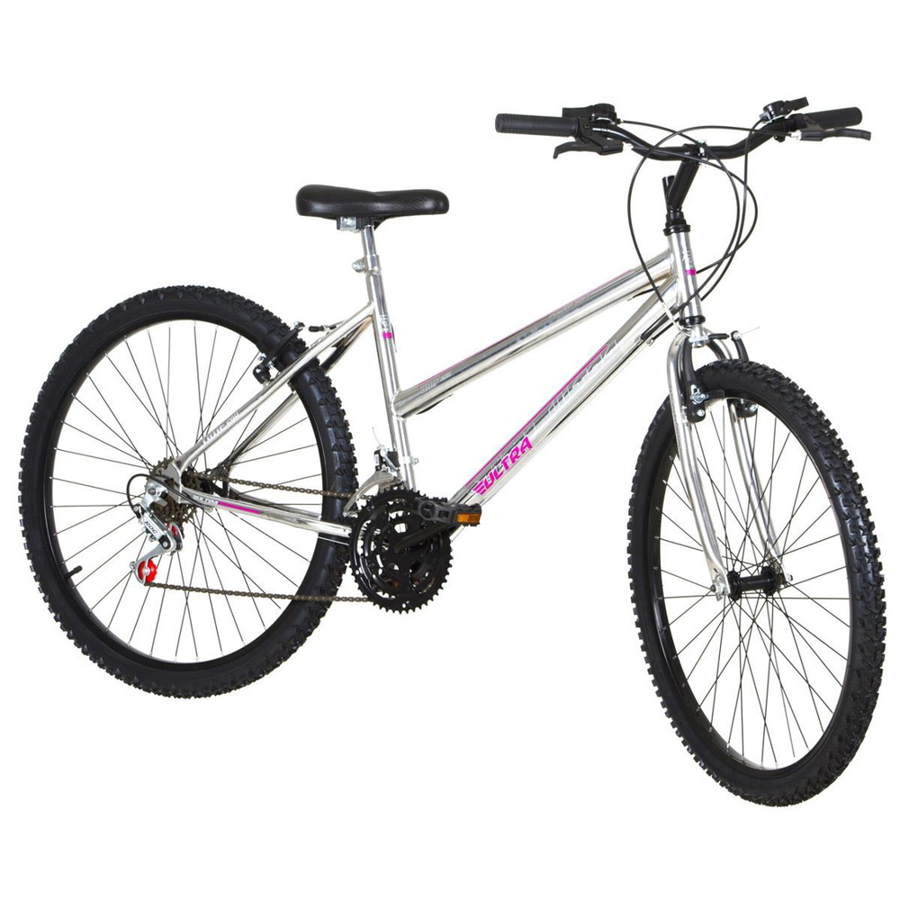 Bicicleta cromada best sale