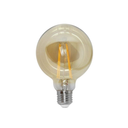 Lampada Ballon G95 Filamento Carbono Led 4w Bivolt Branco Quente 2200k Menor preço em Lampada Ballon G95 Filamento Carbono Led 4w Bivolt Branco Quente 2200k