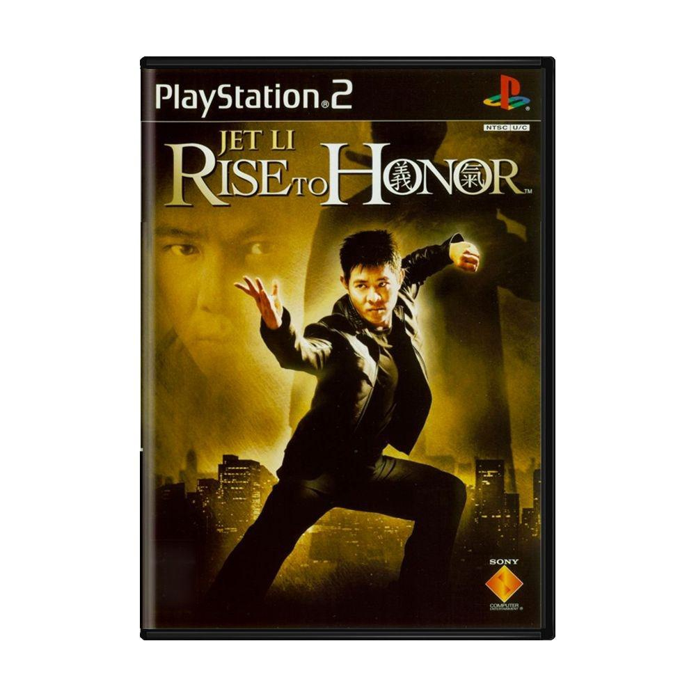 Jet Li: Rise to Honor - Jogo PS2 Mídia Física em Promoção na