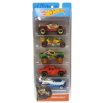 Kit c/ 5 Carrinhos Básicos Hot Wheels Mattel