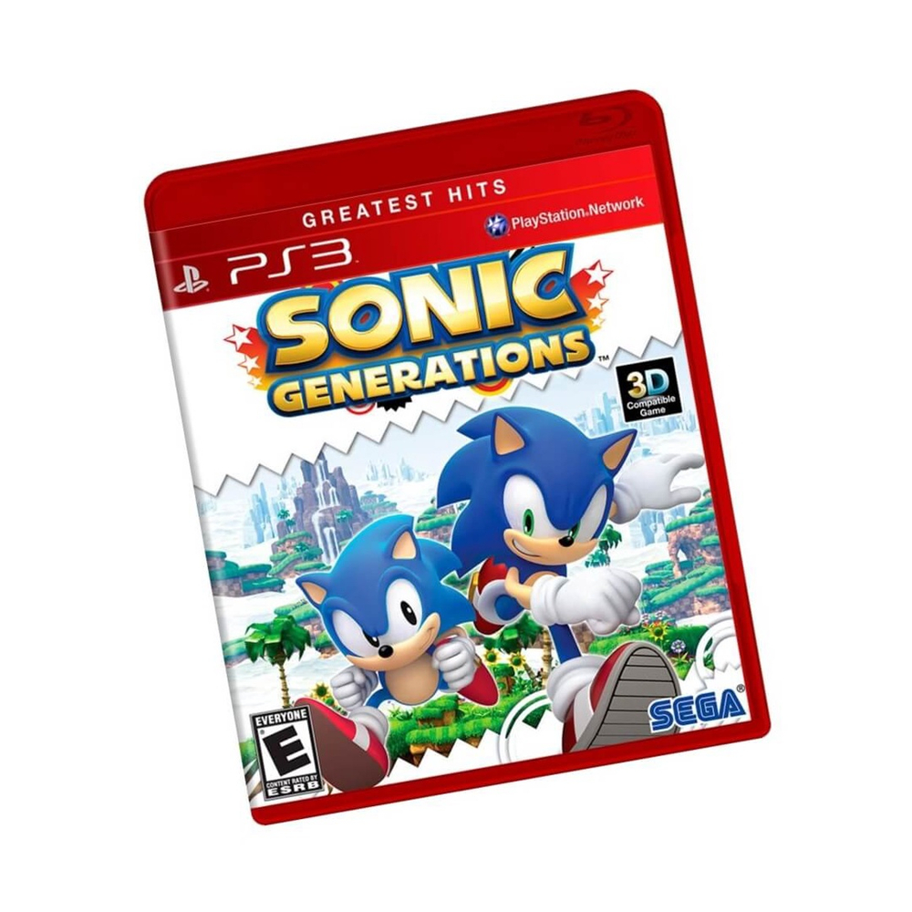 Jogo Sonic Generations Xbox 360 Midia Fisica