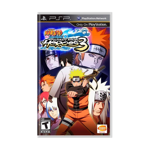 Naruto Shippuden Ultimate Ninja 5 - A VERSÃO JAPONESA DO JOGO COM SASUKE 