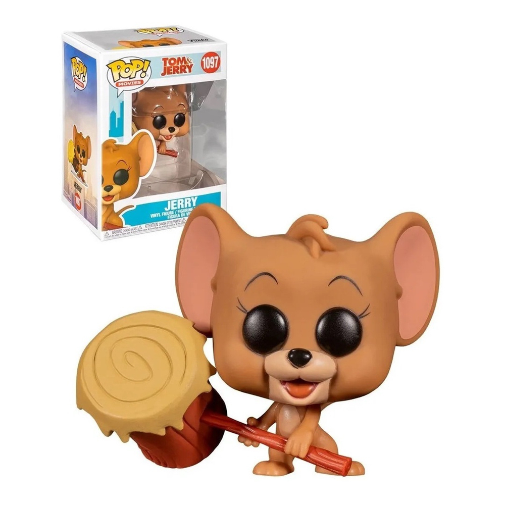 Boneco Funko pop Jerry desenho Tom e Jerry 1097 ratinho em Promoção na  Americanas