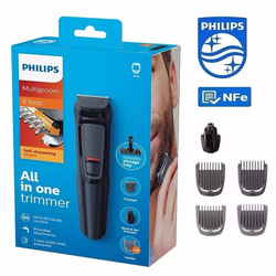 Aparador De Pelos Maquina de Barbear Aparelho Barbeador Philips MG3711 6 em 1 Preto Menor preço em Aparador De Pelos Maquina de Barbear Aparelho Barbeador Philips MG3711 6 em 1 Preto