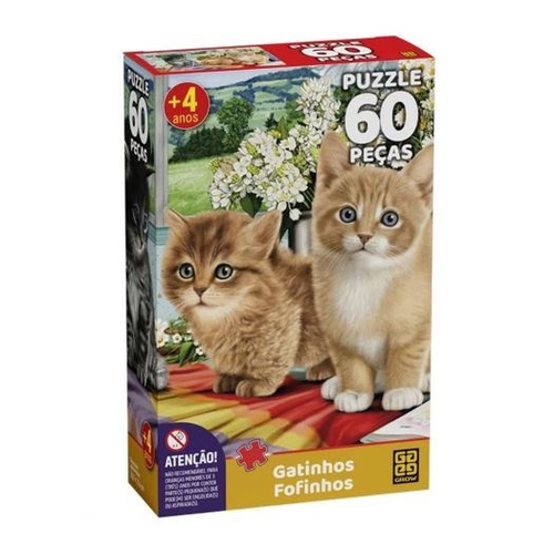 Puzzle 655 peças Best Puzzle Gatinhos no quebra-cabeças - Loja Grow