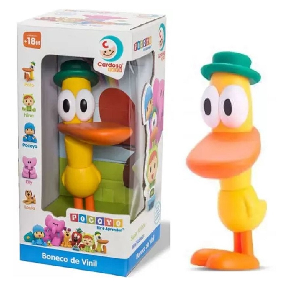 Boneco Pato Turma Pocoyo De Vinil - Cardoso Toys | Submarino