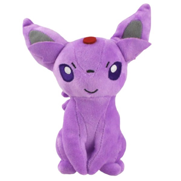 Pokemon Espeon Evoluções Evolution Eevee Pelúcia 20cm em Promoção