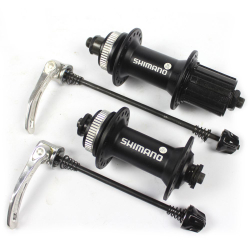 Menor preço em Par Cubos Shimano Altus Rm35 36f Center Lock 8v 9v - Preto