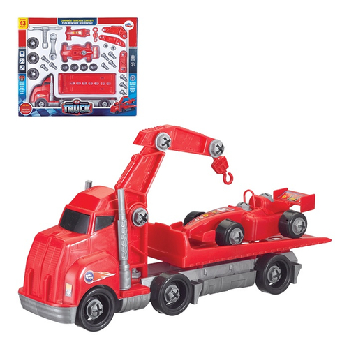 Caminhão Guincho Carrinho Brinquedo Infantil Truck no Shoptime