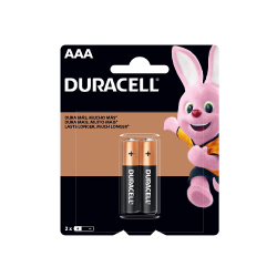 Menor preço em Pilha Palito Duracell aaa Alcalina com 2 Unidades