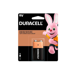 Bateria Duracell Alcalina 9V - Preto e Laranja - 9V-1 é boa?