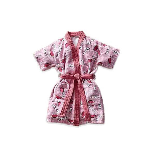 Roupao Banho Felpudo Infantil Estampado Rosa Gg é boa?