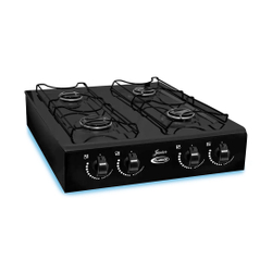 Fogão de Mesa A Gás 4 Bocas Trevalla Junior Acendimento Manual Preto é boa?