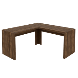 Mesa Escrivaninha de Canto ME4116 Nogal Tecnomobili Menor preço em Mesa Escrivaninha de Canto ME4116 Nogal Tecnomobili