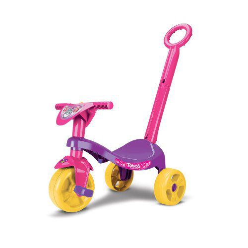 Triciclo Infantil Menina E Menino Velotrol Carrinho Passeio