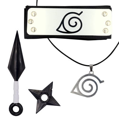 Kunai naruto e bandana junto disponivel