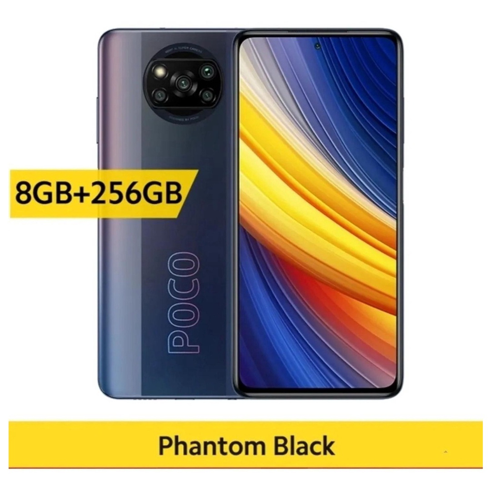 Smartphone Poco X3 Pro 8Gb ram 256GB rom - Global Cor: Phantom Black em ...
