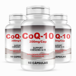 Kit 3 Pote CoQ-10 200mg Coenzima - Oferta é boa?