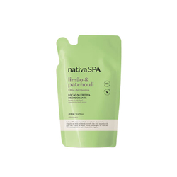 O boticario nativa spa hidratante limao patchouli refil 400m Menor preço em O boticario nativa spa hidratante limao patchouli refil 400m