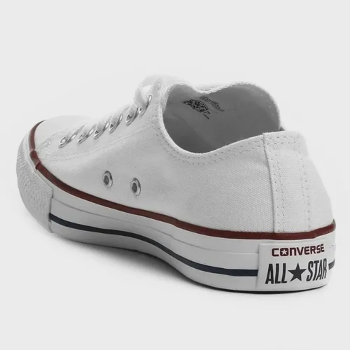 all star branco de lona