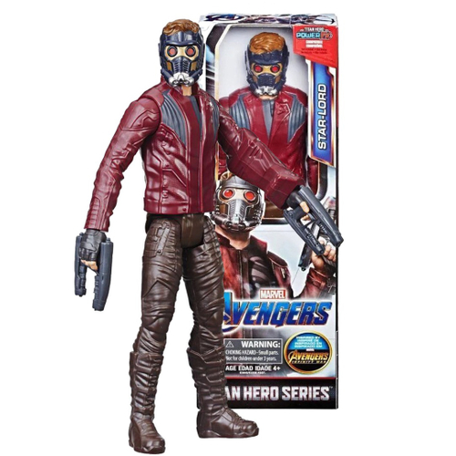 Boneco Guardiões Da Galáxia Starlord Titan Hero Hasbro 30 Cm em Promoção na  Americanas