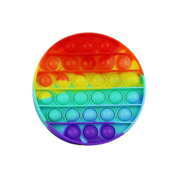 Brinquedo Pop It Fidget Toys Colorido Anti Stress Redondo é boa?
