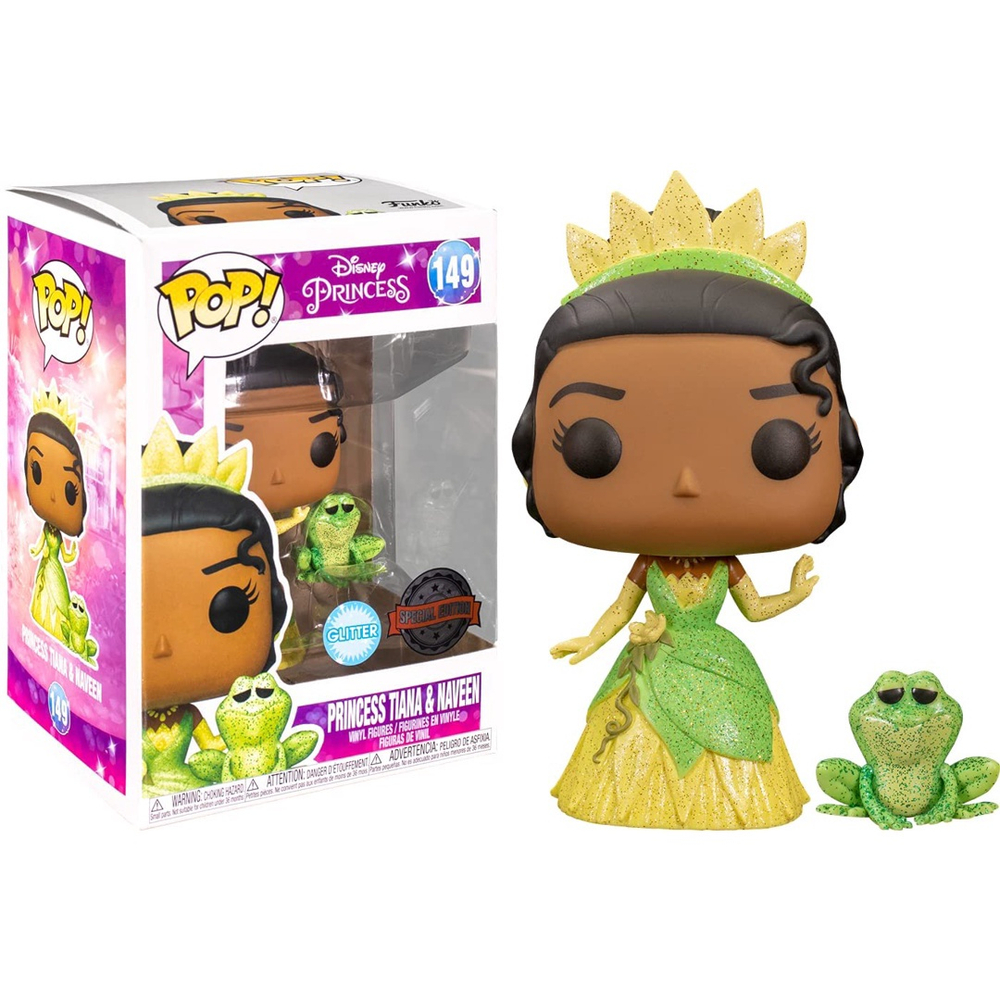 Funko Pop Princess Tiana & Naveen 149 Glitter A Princesa e o Sapo em  Promoção na Americanas