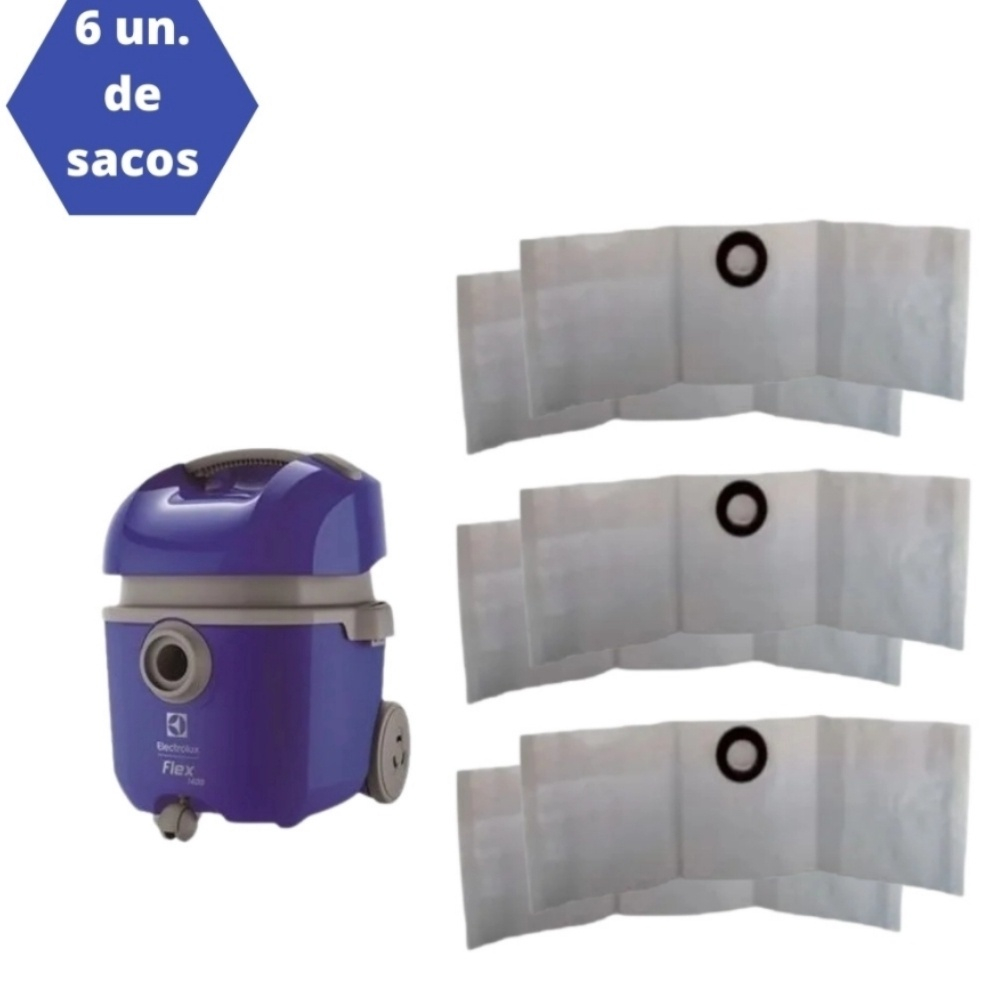 Sacos P Aspirador De P Electrolux Flex Flsc Em Promo O