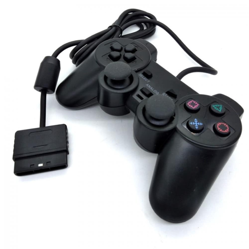 Controle de Jogos Joystick com Fio para Ps2 e Ps1 Knup - KP-GM015