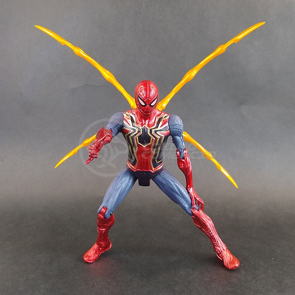 Action Figure Homem Aranha Iron Spider Marvel Articulado