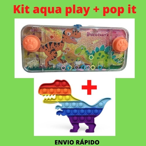 Aquaplay Jogo De Argolas Retro Play Game T Rex Dinossauro - Online