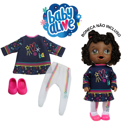 Baby alive roupa  Black Friday Pontofrio