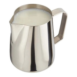 Leiteira pitcher cremeira aço inox 350ML cafe barista profissional é ruim? Leiteira pitcher cremeira aço inox 350ML cafe barista profissional é boa?