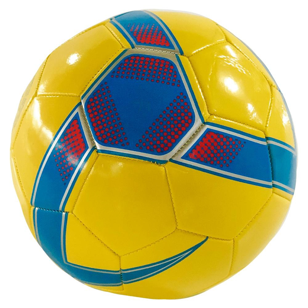 Bola De Futebol Azul E Amarelo Costurada Dne em Promoção na Americanas