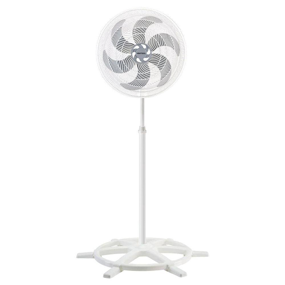 Ventilador De Coluna Turbo 50cm 6 Pás 127V Branco - Ventisol No Shoptime