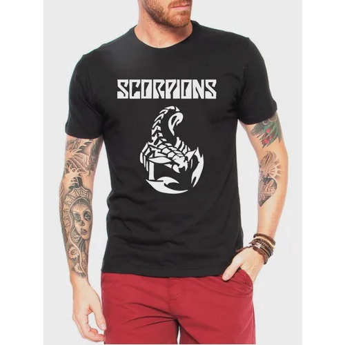 camisa do scorpions