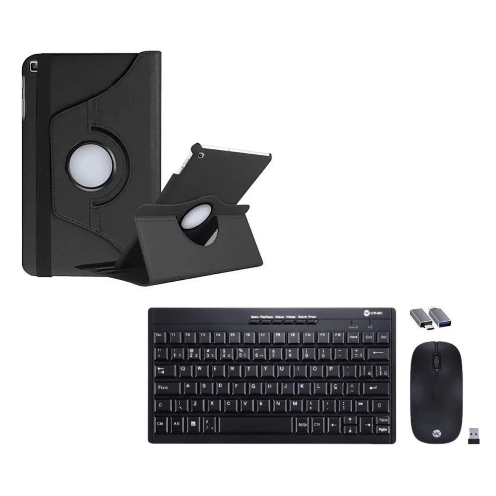 Capa Giratória Executiva Tablet Samsung Galaxy tab A7 Lite 8.7 T220