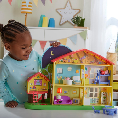 Peppa Pig Casa Com Luz E Som Diversão Noite E Dia Hasbro