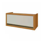 Armário Geladeira 1 Porta Bascula 80cm Off White