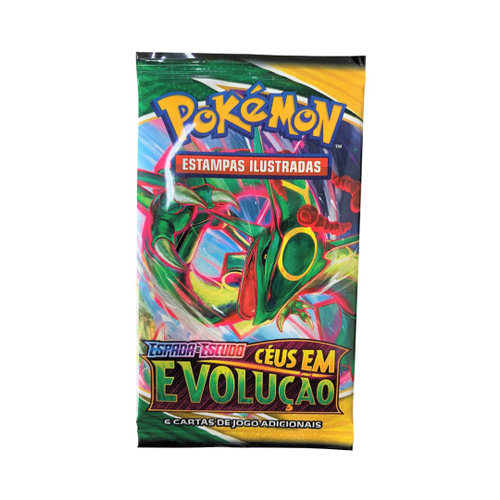 Box Cartas Pokémon EE9 Booster 36 Pacotes com 216 Cartas - Astros