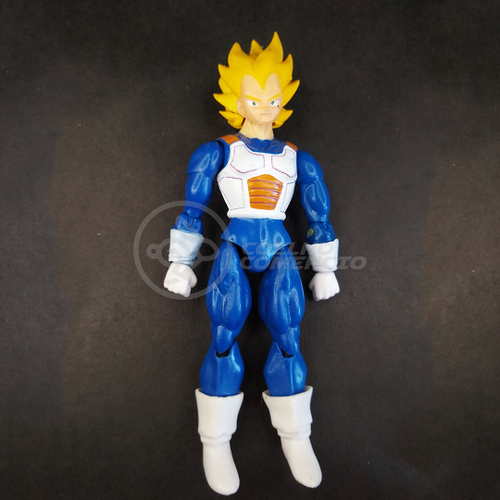 Boneco articulado de brinquedo dragon ball, figura de ação