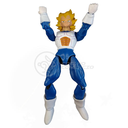 Boneco Brinquedo Articulado 14cm Action Figure Removivel Goku ssj