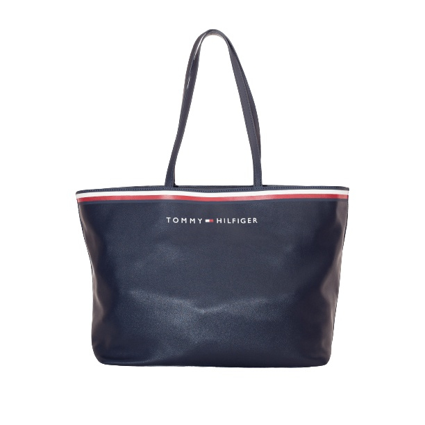 Bolsa tote tommy hilfiger marinho no Shoptime